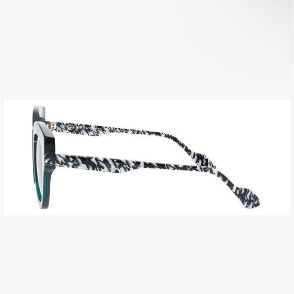New Face A face blank 1 2045 duck blue sunglasses hand made Italy main image 8